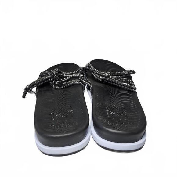 Men's Black Sandals Size 11 by KUAILU - Picture 4 of 7